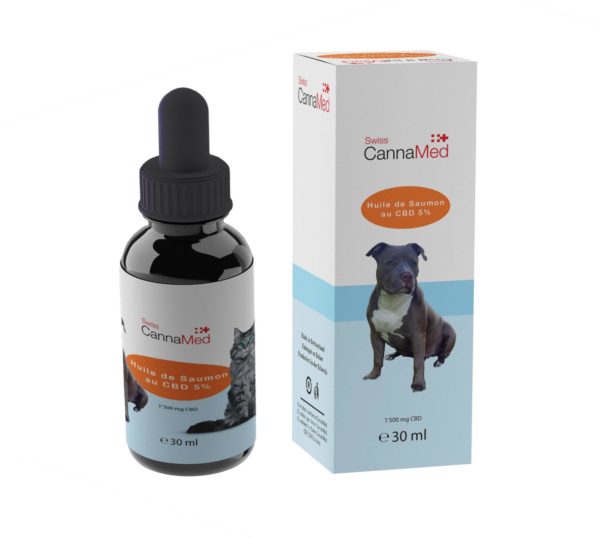 Huile de Saumon 5% CBD 30ml