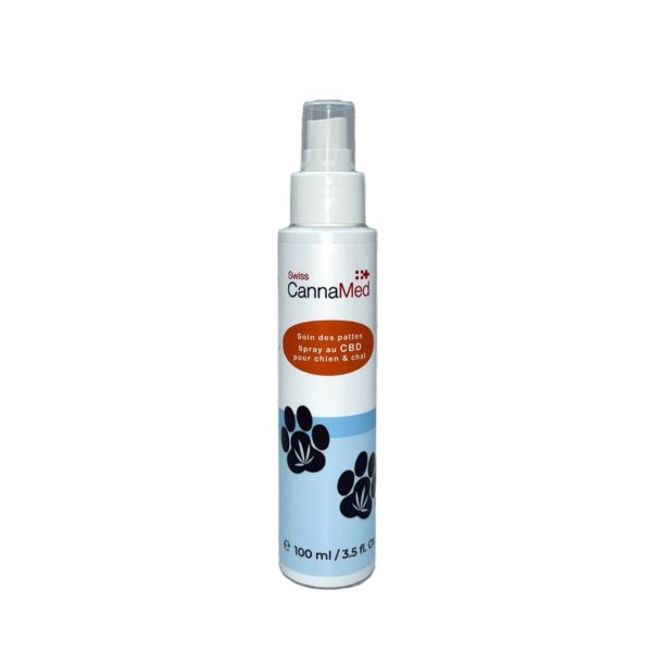Spray pattes au CBD pour chien et chat